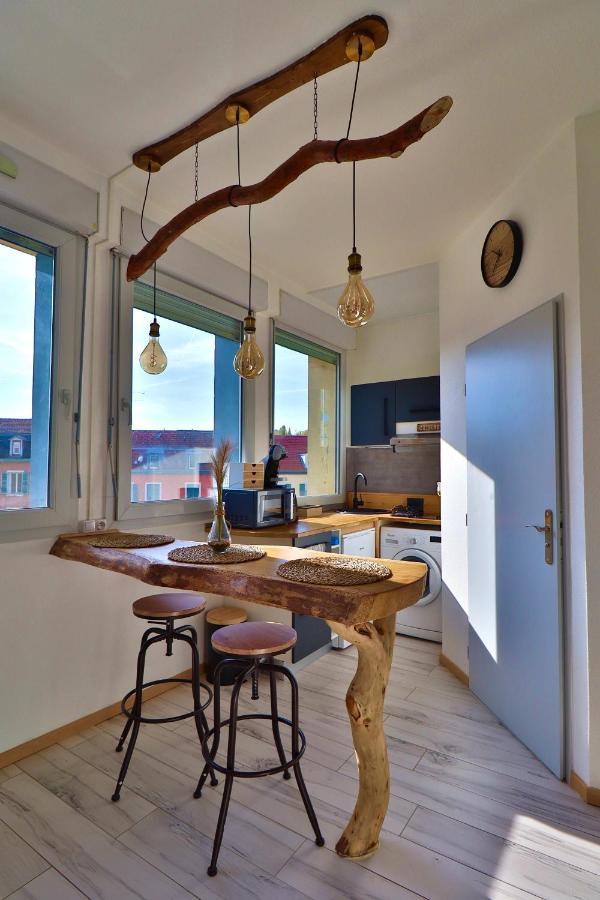 Superbe Studio Cosy Et Atypique 3 Etoiles Montbéliard Exteriér fotografie